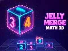 Leikur Jelly Merge Math 3D á netinu