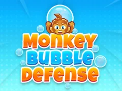 Leikur Monkey Bubble Defense á netinu