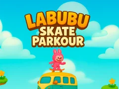 Leikur Labubu Skate Parkour á netinu