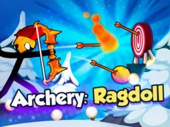Leikur Bogfimi Ragdoll á netinu