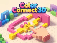 Leikur Color Connect 3D á netinu