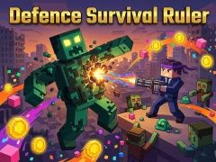 Leikur Defence Survival Ruler á netinu