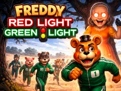 Leikur Freddy Red Ljósgrænt ljós á netinu