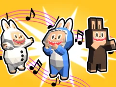 Leikur Musical Labubu: Gerðu lag á netinu