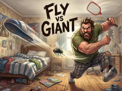 Leikur Fly vs Giant á netinu