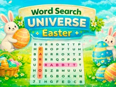 Leikur Word Search Universe Easter á netinu