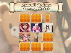 Leikur Kawaii anime minni samsvörun á netinu