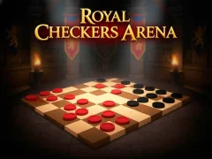 Leikur Royal Checkers leikvangurinn á netinu