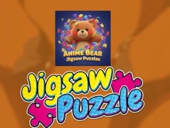Leikur Anime Bear Jigsaw Puzzles á netinu Leikur Anime Bear Jigsaw Puzzles á netinu