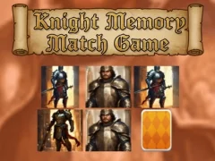 Leikur Knight Memory Match Game á netinu