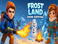 Leikur Frost Land Snow Survival á netinu