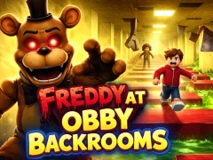 Leikur Freddy hjá Obby Backrooms á netinu