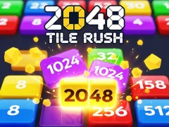 Leikur 2048 Tile Rush á netinu