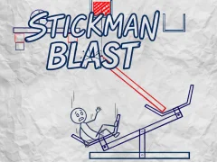 Leikur Stickman Blast á netinu