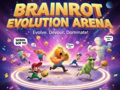 Leikur Brainrot Evolution Arena á netinu