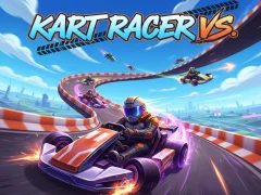 Leikur Kart Racer vs á netinu