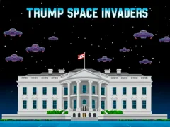 Leikur Trump Space Invaders á netinu