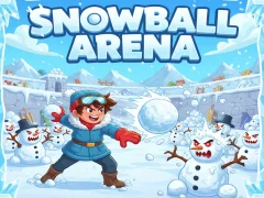 Leikur Snowball Arena á netinu