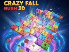 Leikur Crazy Fall Rush 3D á netinu