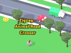 Leikur ZigZag Animal Road á netinu