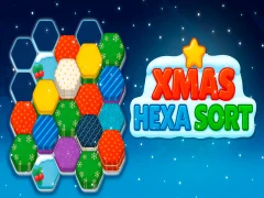 Leikur Xmas Hexa Sort á netinu