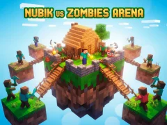 Leikur Nubik Vs Zombies Arena á netinu