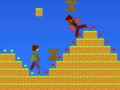 Leikur Noob vs Pro en Anvil Rain Minecraft á netinu Leikur Noob vs Pro en Anvil Rain Minecraft á netinu