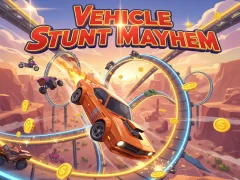 Leikur Vehicle Stunt Mayhem á netinu
