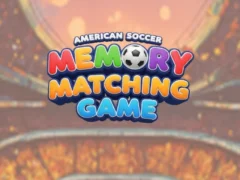 Leikur American Soccer Memory Matching Game á netinu