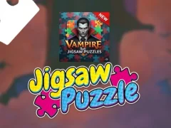 Leikur Vampire Jigsaw þrautir á netinu Leikur Vampire Jigsaw þrautir á netinu