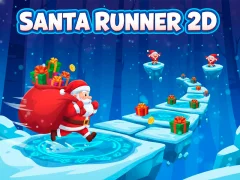 Leikur Santa Runner 2D á netinu