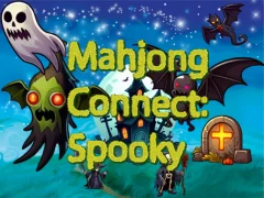 Leikur Mahjong Connect Spooky á netinu