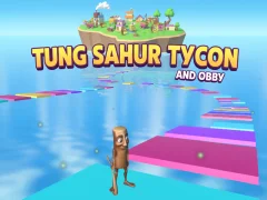 Leikur Tung Sahur Tycoon og Obby á netinu