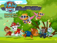 Leikur Paw Patrol Marshall Skye Ryder Everest á netinu