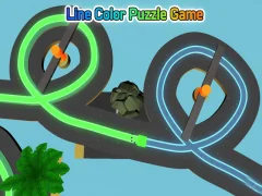 Leikur Line Color Puzzle Game á netinu