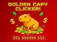 Leikur Golden Capy Clicker á netinu