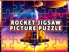 Leikur Rocket Jigsaw Picture Puzzle á netinu