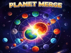 Leikur Planet Merge á netinu