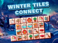 Leikur Winter Tile Connect á netinu