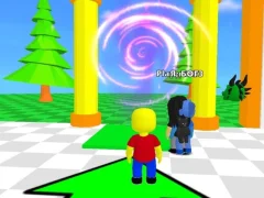 Leikur Roblox: The Floor er LAVA Challenge á netinu
