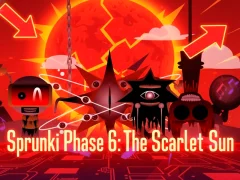 Leikur Sprunki Phase 6: The Scarlet Sun á netinu