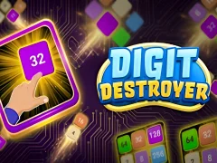 Leikur Digit Destroyer á netinu