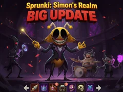 Leikur Sprunki: Simon's Realm Stór uppfærsla á netinu