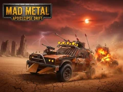 Leikur Mad Metal: Apocalypse Drift á netinu