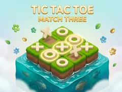 Leikur Tic Tac Toe: Match Three á netinu