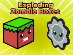 Leikur Sprengjandi Zombie Boxes á netinu