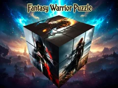 Leikur Fantasy Warrior Puzzle á netinu