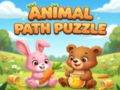 Leikur Animal Path Puzzle á netinu