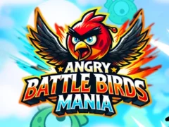 Leikur Angry Battle Birds Mania á netinu