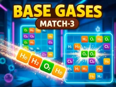 Leikur Base Gases Match-3 á netinu